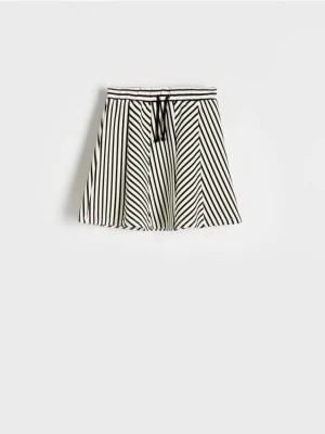 Zdjęcie produktu Reserved - Dzianinowa spódnica w paski - wielobarwny