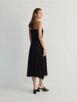 Zdjęcie produktu Reserved - Dzianinowa sukienka maxi - czarny