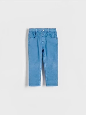 Zdjęcie produktu Reserved - Elastyczne spodnie regular - niebieski