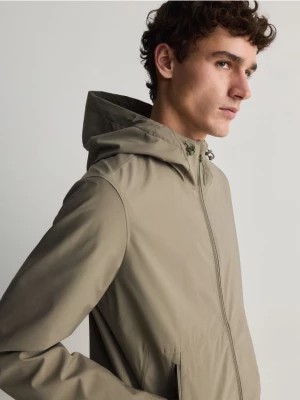 Zdjęcie produktu Reserved - Gładka kurtka z kapturem - jasnozielony