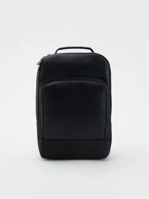 Zdjęcie produktu Reserved - Gładki plecak z uchwytem - czarny