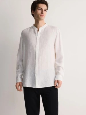 Zdjęcie produktu Reserved - Koszula regular fit ze stójką - biały