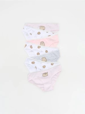 Zdjęcie produktu Reserved - Majtki 7 pack Pusheen - pastelowy róż