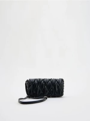 Zdjęcie produktu Reserved - Pikowana torebka crossbody - czarny