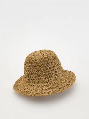 Zdjęcie produktu Reserved - Pleciony kapelusz - brązowy