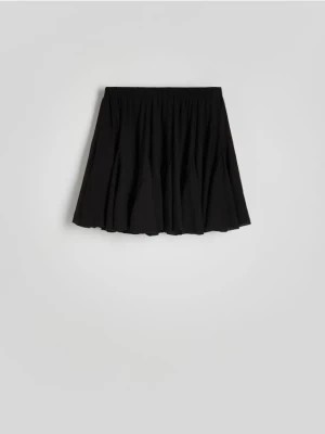 Zdjęcie produktu Reserved - Spódnica mini z wiskozą - czarny