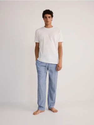 Zdjęcie produktu Reserved - Spodnie piżamowe z wiskozy - jasnoniebieski