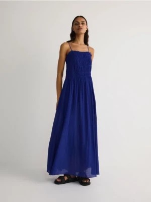 Zdjęcie produktu Reserved - Sukienka z wiskozą - niebieski