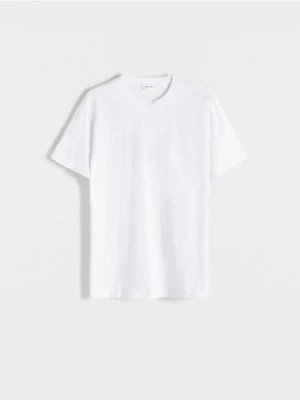 Zdjęcie produktu Reserved - T-shirt regular fit - biały