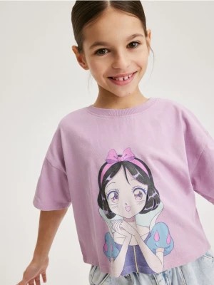 Zdjęcie produktu Reserved - T-shirt z motywem Disney - fioletowy