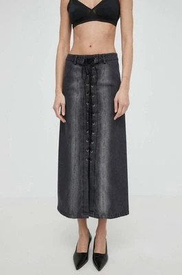 Zdjęcie produktu Résumé spódnica jeansowa AntoniaRS Skirt kolor czarny midi rozkloszowana 20891136 Resume