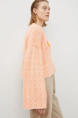 Zdjęcie produktu Résumé sweter z domieszką kaszmiru kolor pomarańczowy lekki Resume
