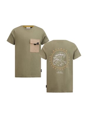Zdjęcie produktu Retour Koszulka "Enzo" w kolorze khaki rozmiar: 146/152