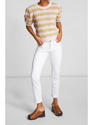 Zdjęcie produktu Rich & Royal Spodnie w kolorze białym rozmiar: W27/L32