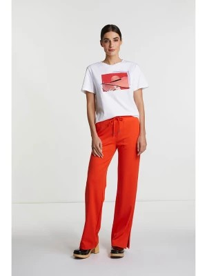 Zdjęcie produktu Rich & Royal Spodnie w kolorze pomarańczowym rozmiar: 34