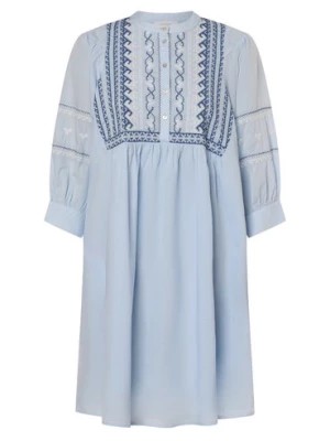 Zdjęcie produktu Rich & Royal Sukienka damska Kobiety Bawełna niebieski jednolity,
