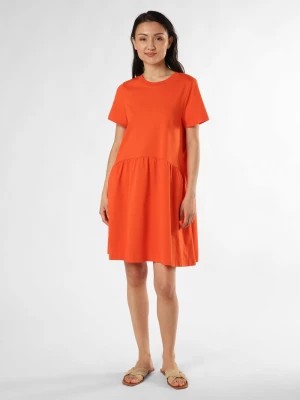 Zdjęcie produktu Rich & Royal Sukienka damska Kobiety Bawełna pomarańczowy jednolity,