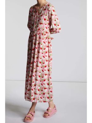 Zdjęcie produktu Rich & Royal Sukienka w kolorze jasnoróżowo-białym rozmiar: 36