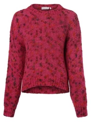 Zdjęcie produktu Rich & Royal Sweter damski Kobiety wyrazisty róż wzorzysty,