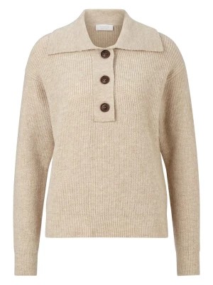 Zdjęcie produktu Rich & Royal Sweter w kolorze beżowym rozmiar: XL