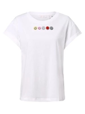 Zdjęcie produktu Rich & Royal T-shirt damski Kobiety Bawełna biały nadruk,