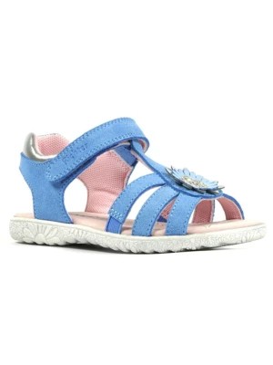 Zdjęcie produktu Richter Shoes Skórzane sandały w kolorze niebieskim rozmiar: 29