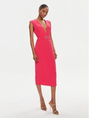 Zdjęcie produktu Rinascimento Sukienka koktajlowa CFC0118264003 Różowy Slim Fit