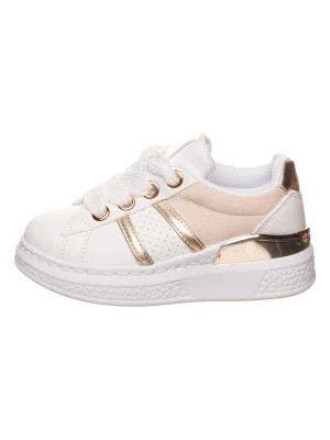 Zdjęcie produktu Rock & Joy Sneakersy w kolorze złoto-białym rozmiar: 27