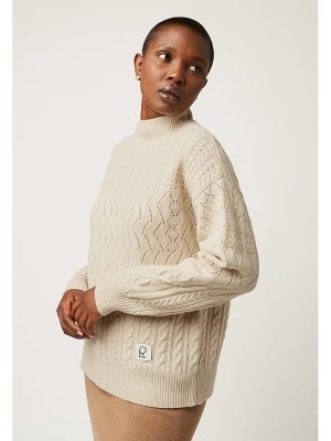 Zdjęcie produktu Rodier Wełniany sweter w kolorze beżowym rozmiar: L