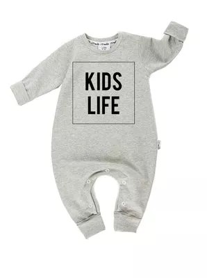 Zdjęcie produktu Romper dziecięcy długi rękaw "kids life"