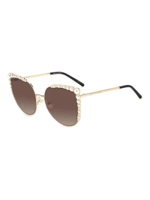 Zdjęcie produktu Rose Gold/Brown Shaded Sunglasses Carolina Herrera