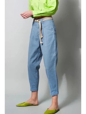 Zdjęcie produktu Rosner Spodnie w kolorze błękitnym rozmiar: 46/L26