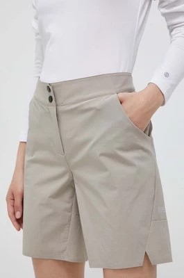 Zdjęcie produktu Rossignol szorty outdoorowe kolor beżowy gładkie high waist