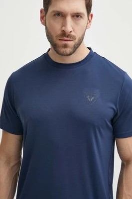 Zdjęcie produktu Rossignol t-shirt sportowy kolor granatowy gładki