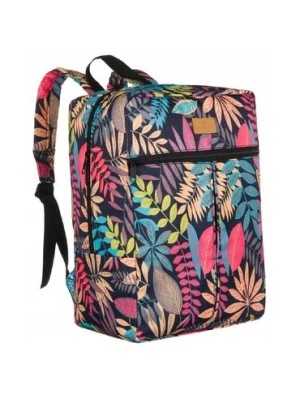 Zdjęcie produktu Rovicky Duży, podróżny, wodoodporny plecak z poliestru — różowy