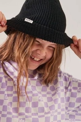 Zdjęcie produktu Roxy t-shirt bawełniany dziecięcy kolor fioletowy