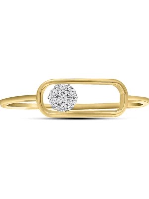 Zdjęcie produktu Diamant Vendôme Złoty pierścionek z diamentami rozmiar: 50