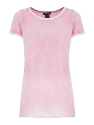 Zdjęcie produktu Różowa Bawełniana Koszulka dla Kobiet Avant Toi