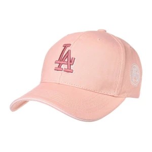 Zdjęcie produktu Różowa Czapka z daszkiem baseballówka damska LA regulacja różowy Merg
