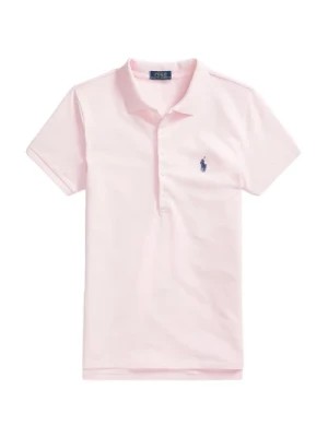 Zdjęcie produktu Różowa Koszulka Polo z Logo Konia Ralph Lauren
