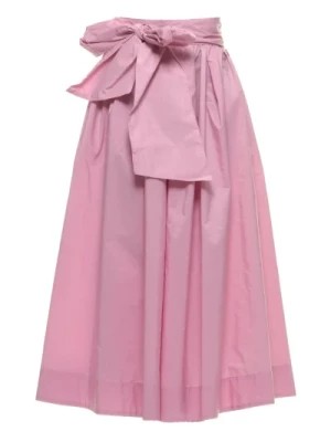 Zdjęcie produktu Różowa Kwiatowa Sukienka Gonne Akep