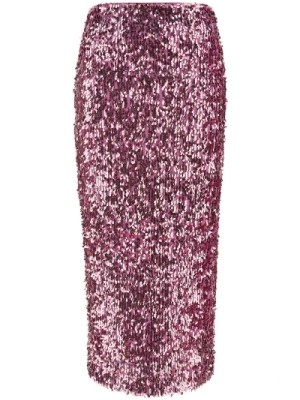 Zdjęcie produktu Różowa Spódnica z Cekinami Rotate Birger Christensen