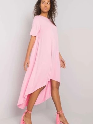 Zdjęcie produktu Różowa sukienka Casandra RUE PARIS