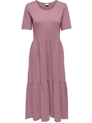 Zdjęcie produktu Różowa Sukienka z Bawełny Jacqueline de Yong