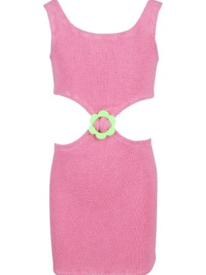 Zdjęcie produktu Różowa Sukienka z Wycięciem MC2 Saint Barth