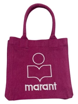 Zdjęcie produktu Różowa Torba z Logo Isabel Marant Étoile