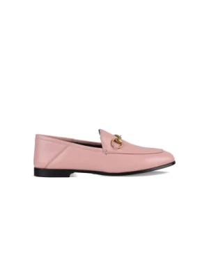 Zdjęcie produktu Różowe Loafersy z Skóry dla Kobiet Gucci
