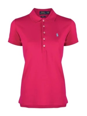 Zdjęcie produktu Różowe Niebo Stylowa Koszulka Polo Polo Ralph Lauren
