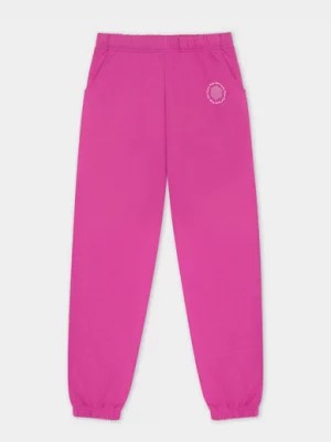 Zdjęcie produktu Różowe spodnie dresowe oversize C22SF-WD-002-R-0 Pako Lorente
