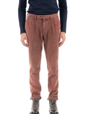 Zdjęcie produktu Różowe Spodnie w Chłodnym Barwieniu Lardini